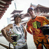 鈴木大助選手とウェス・エイジ選手