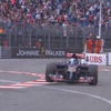 最初にスリックタイヤへの変更を行ったトロ・ロッソのジャン=エリック・ベルニュ
