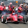 ピットストップ・チャレンジで優勝したスコット・ディクソン