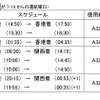7月19日からの運行スケジュ＾ル表