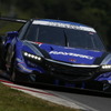 GT500のNSX勢で最上位の6位となった#100 RAYBRIG NSX CONCEPT-GT。＜撮影：益田和久＞