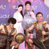 壇蜜＆八木真澄＆庄司智春＆ワッキー／『ポンペイ』公開記念イベント
