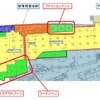 地下1階の平面図。駅事務室の改修なども行われる。