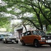 先頭からいすゞ・ベレットGTR、日産・フェアレディSR311