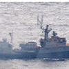 防衛省統合幕僚監部、ロシアのミサイル駆逐艦などを相次いで確認