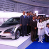 【東京モーターショー05】今回はホンモノを展示…慶應大学『エリーカ』