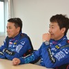 吉田寿博選手（左）と佐々木孝太選手（右）