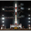 PSLV-C12号機の際の打ち上げ準備