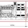 発電装置ユニット部の3分割（オープンタイプ）