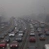 中国の渋滞と大気汚染（資料画像）