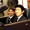 フェラーリ・ジャパン代表取締役社長のリノ・デパオリ氏（左）と、ロッソ・スクーデリア代表取締役社長の等々力好泰氏（右）