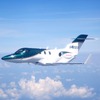 ホンダジェット量産1号機の初飛行の様子