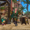 シリーズ初のMMORPG『ドラゴンクエストX』。多大なコストを投資し、確率に関する処理をすべてサーバー側で行うという事前策を施すことでチートの介入を防いでいます