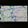 通常時はメニューを非表示として、地図を広く見せる