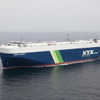 日本郵船の新鋭自動車専用船「アリエス・リーダー」