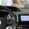 グーグルのアンドロイド・オートを搭載したホンダ・シビックのデモカー
