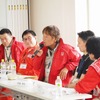 ランチタイムに池沢早人師氏を交えてトークショーが行なわれた