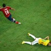 ブラジル対コロンビア戦（7月4日）　(c) Getty Images