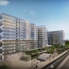バンコク地下鉄シリキットセンター駅前にオフィスビルとホテル