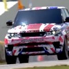 レンジローバー スポーツSVRのプロトタイプ車。グッドウッドのヒルクライムに出走