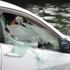 JAF・水没車両の脱出テスト