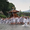 2013年の秩父川瀬祭りの様子。『おくちちぶ』は秩父川瀬祭りにあわせて運転される。