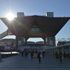 コミックマーケットが開催される東京ビッグサイト。りんかい線の国際展示場駅から徒歩約7分の場所にある。