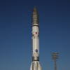 TURKSAT-4A打ち上げ前のProton-Mロケット