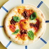 イタリアンレストラン「ドンコリーノ」の宮古牛ミートソースとモッツァレラチーズのピッツァ