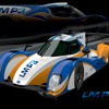 LMP3レーシングカーのスケッチ