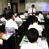 桜丘中学・高等学校のタブレットを使った公開授業