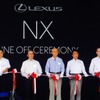 レクサス NX ラインオフ式（トヨタ自動車九州 宮田工場）