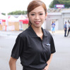 HondaブルーヘルメットMSG熊本レースクイーン