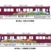 今回のビール電車はラッピング車「里山便」で運転する。画像は「里山便」のイメージ。