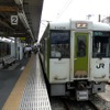 八高線の非電化区間で現在運用されているキハ110系気動車。