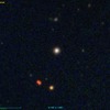 今回発見された特異な元素組成をもつ星SDSS J0018-0939の可視光画像。SDSSによる（出典：国立天文台）