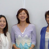 左から、関敦子氏（富士スピードウェイ レース事業部）、井原慶子氏（レーシングドライバー）、足立さやか氏（全日本ラリー選手権ナビゲーター）