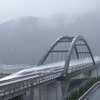 旧試験車のMLX01で試乗会が行われていた頃の山梨リニア実験線（2004年7月）。7年ぶりとなる今回の体験乗車は有料になる。