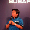 【スバル モータースポーツ05-06】新井敏弘、レオタードは似合わない