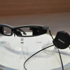 メガネ型ウェアラブル「SmartEyeglass」のプロトタイプ