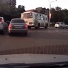 ロシアで起きた交通トラブル