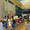 「せんぼくトレインフェスタ」では電車との綱引きイベントなどが行われる。