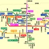 近鉄線の路線図。UQコミュニケーションズは近鉄奈良線の対策をもって近鉄線のWiMAXエリア整備を完了した。