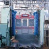 「きんてつ鉄道まつり」で行われる洗車体験のイメージ。