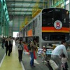 多摩モノレール運営基地の見学「多摩モノまつり2014」は11月1日に開催。車両の展示や撮影会などが行われる。写真は前回（2012年）の様子。