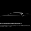 ランボルギーニの新型車の予告スケッチ
