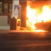 カナダのガソリンスタンドで給油中、火災に見舞われたポルシェ918スパイダー