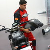 スポーツバイク部門優勝のトーマス・サンチェズさん（スペイン）