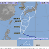 台風19号予想進路図（気象庁ホームページより）