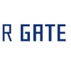JRゲートタワーのロゴマーク。「GETE」の頭文字「G」をモチーフにデザインした。
